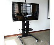 某多媒体展示中心用47寸触摸一体机带移动支架