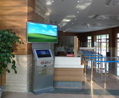 柜式旅游双屏导游查询